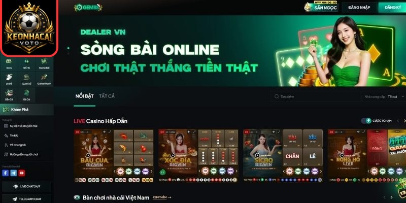3 Live Casino trực tuyến hấp dẫn