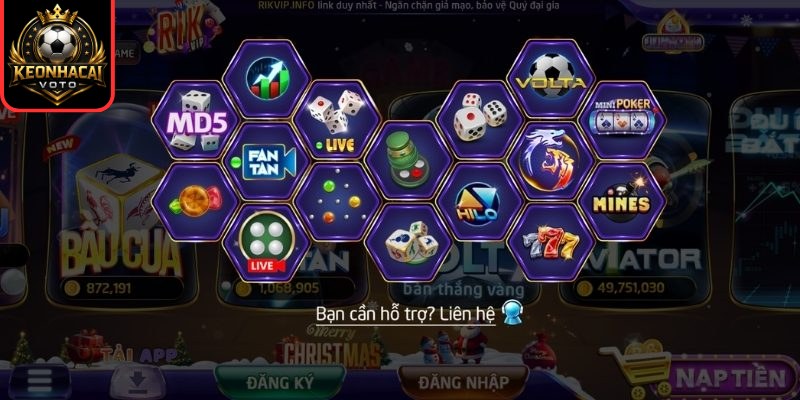 Mini game Rikvip68 giải trí ngắn hạn