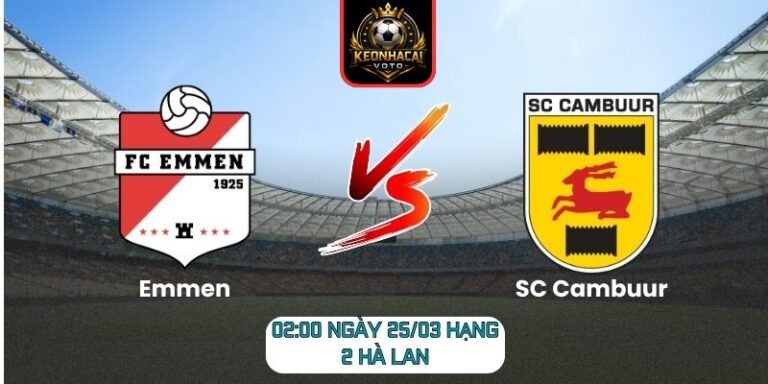 Emmen vs SC Cambuur