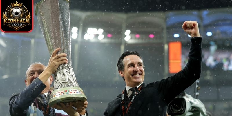 Aston Villa đăng quang Europa League 2025/2026, Mourinho mất thế độc tôn 2 Emery san bằng thành tích của Mourinho