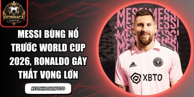 Messi bùng nổ trước World Cup 2026