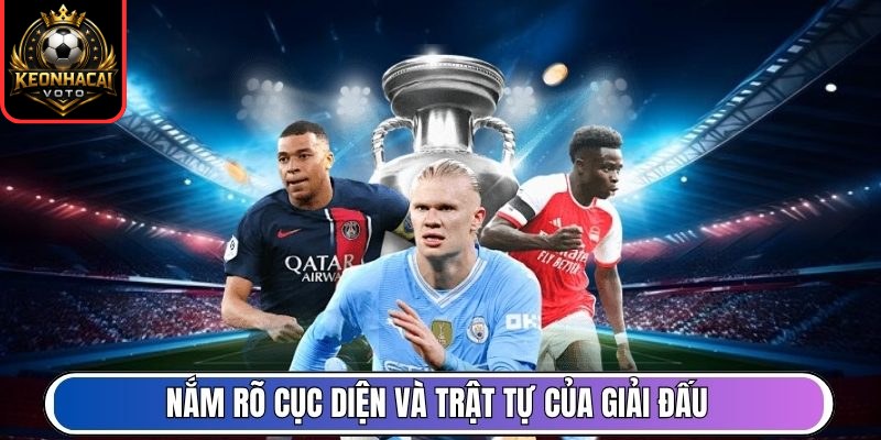 Nắm rõ cục diện và trật tự của giải đấu