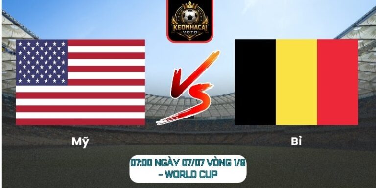 Mỹ vs Bỉ